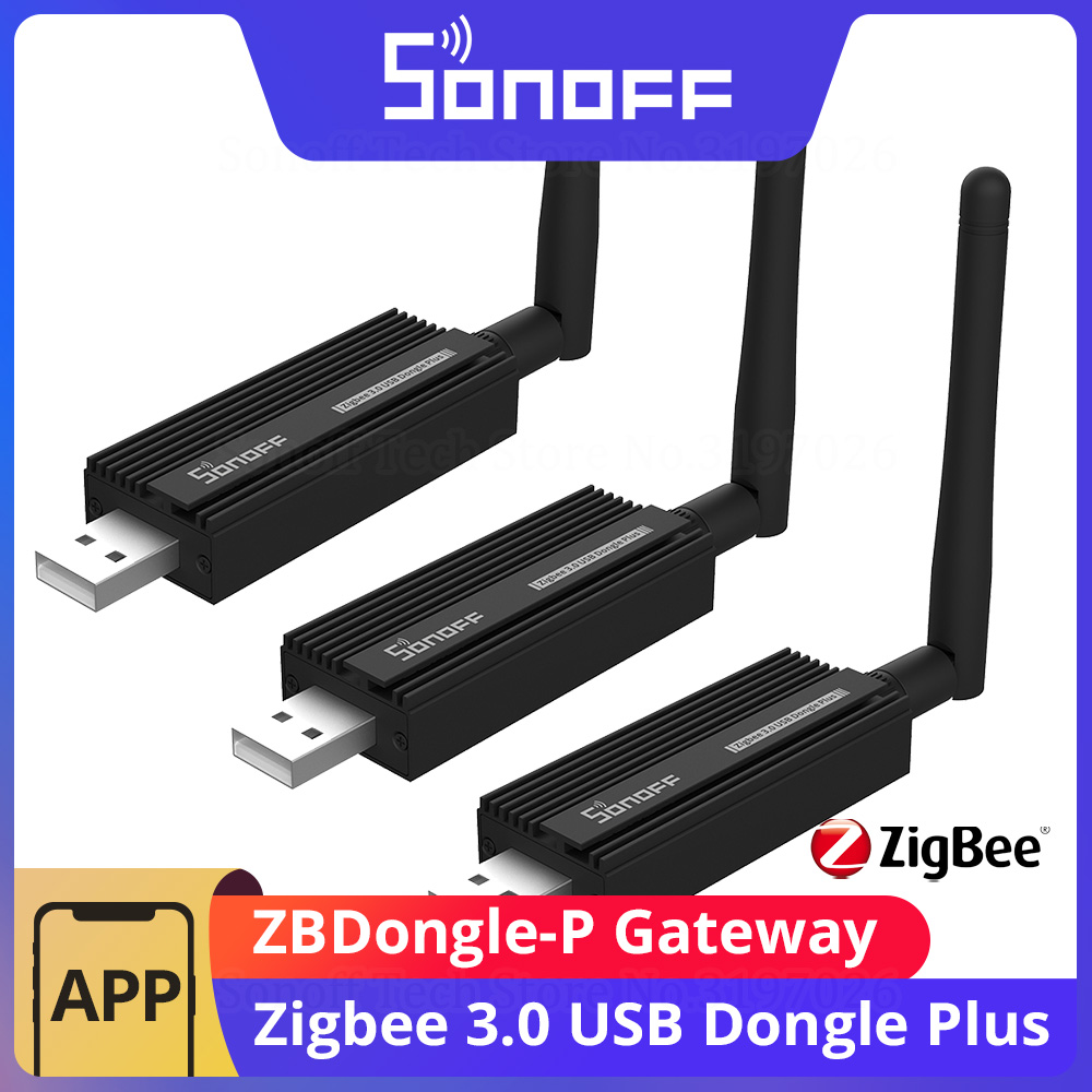Zigbee Coordinator Stick - SONOFF Zigbee Gateway 3.0 ZBDongle-P, Adaptador