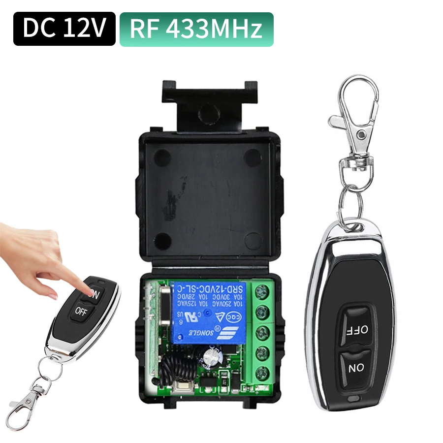 433Mhz Receiver Module - RF433MHz interruptor inalámbrico accesorios de Control