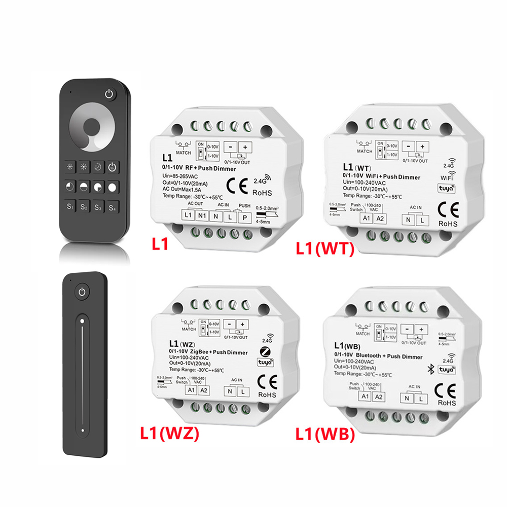 Zigbee Coordinator Stick - Skydance 0-10V LED atenuador Push Dimmer