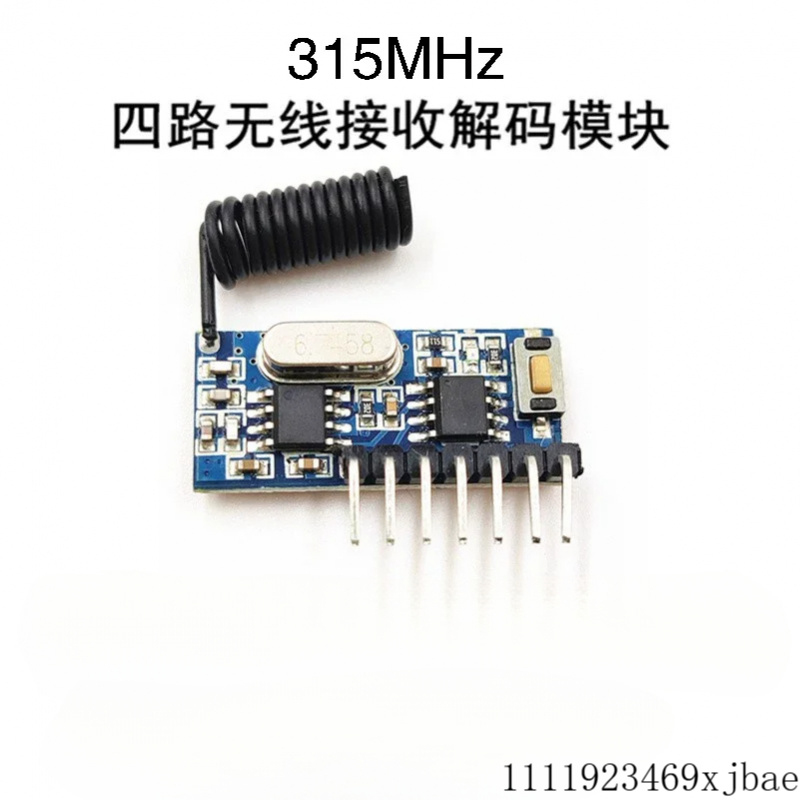 Módulo Inalámbrico RF de 433Mh - 433Mhz Receiver Module reseña y precio