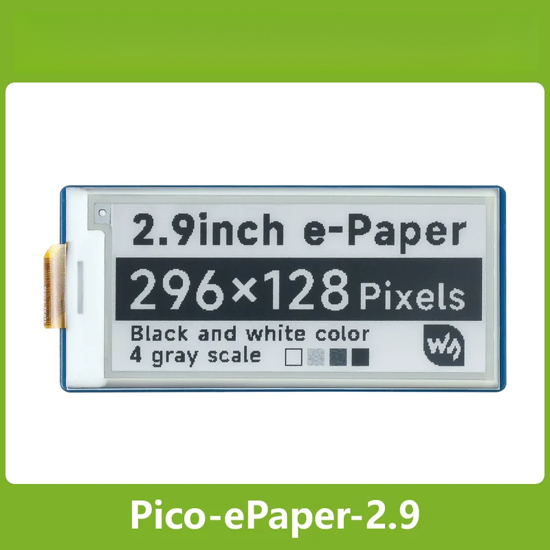 Módulo de Pantalla de Tinta El - Display Epaper 2.9 reseña y precio