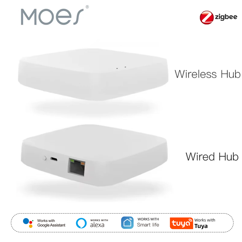 Moes Tuya ZigBee 3,0 Hub de en - Matter Hub Thread reseña y precio