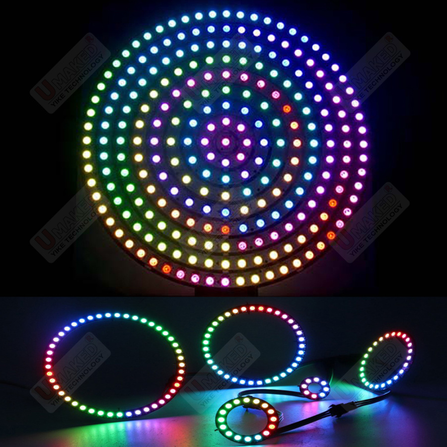 2 uds WS2812B luces de Panel f - Rgb Led Matrix 8X8 reseña y precio