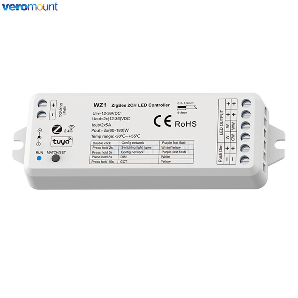 WZ1 Zigbee LED atenuador 12V 2 - Zigbee Coordinator Stick reseña y precio