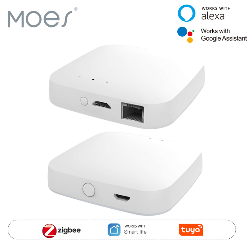 MOES Tuya ZigBee3.0 Smart Hub, - Matter Hub Thread reseña y precio