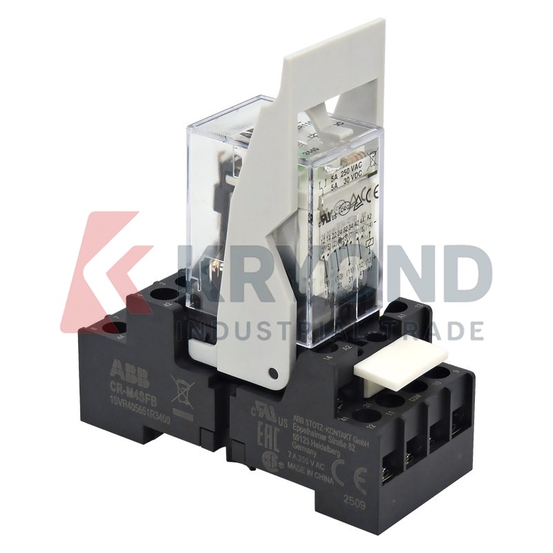 Relé intermedio enchufable ABB - Home Automation Panel Diy reseña y precio