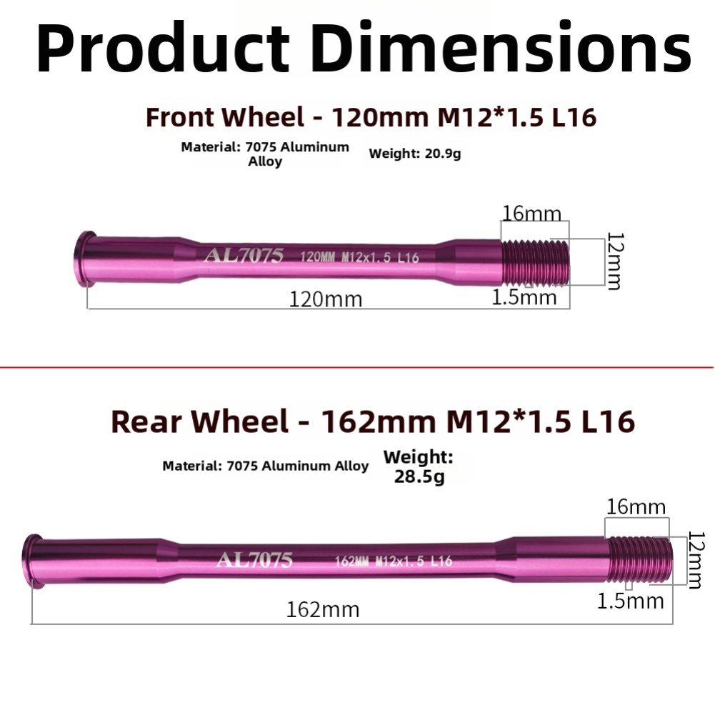Eje pasante de bicicleta AD350 - Matter Hub Thread reseña y precio