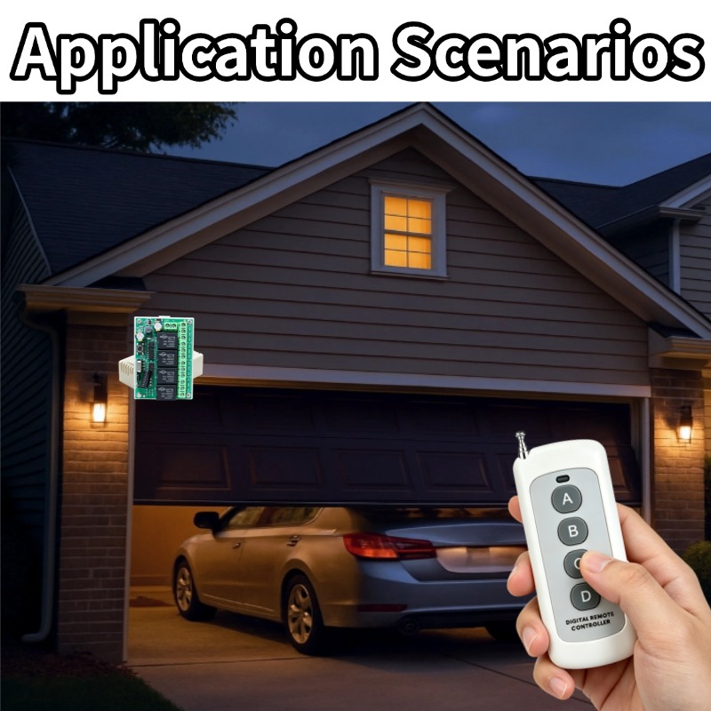 Interruptor de Control Remoto  - 433Mhz Receiver Module reseña y precio