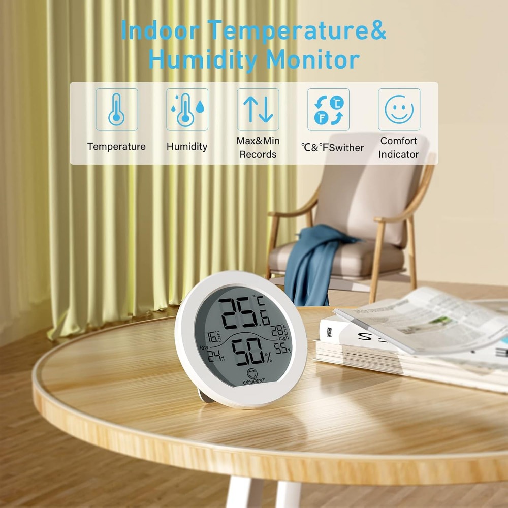 Higrómetro Digital con Termóme - Temperature Humidity Sensor reseña y precio