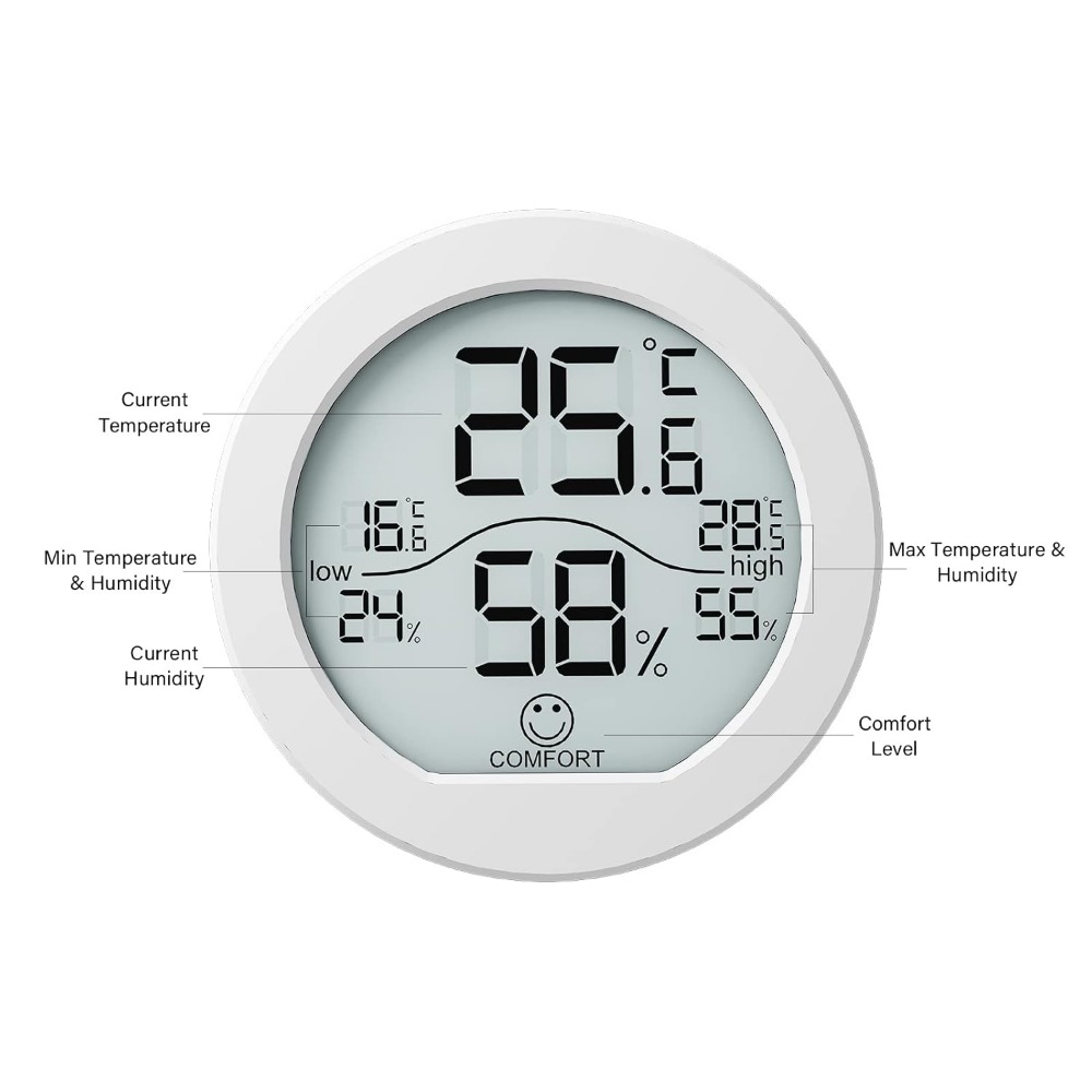 Higrómetro Digital con Termóme - Temperature Humidity Sensor reseña y precio