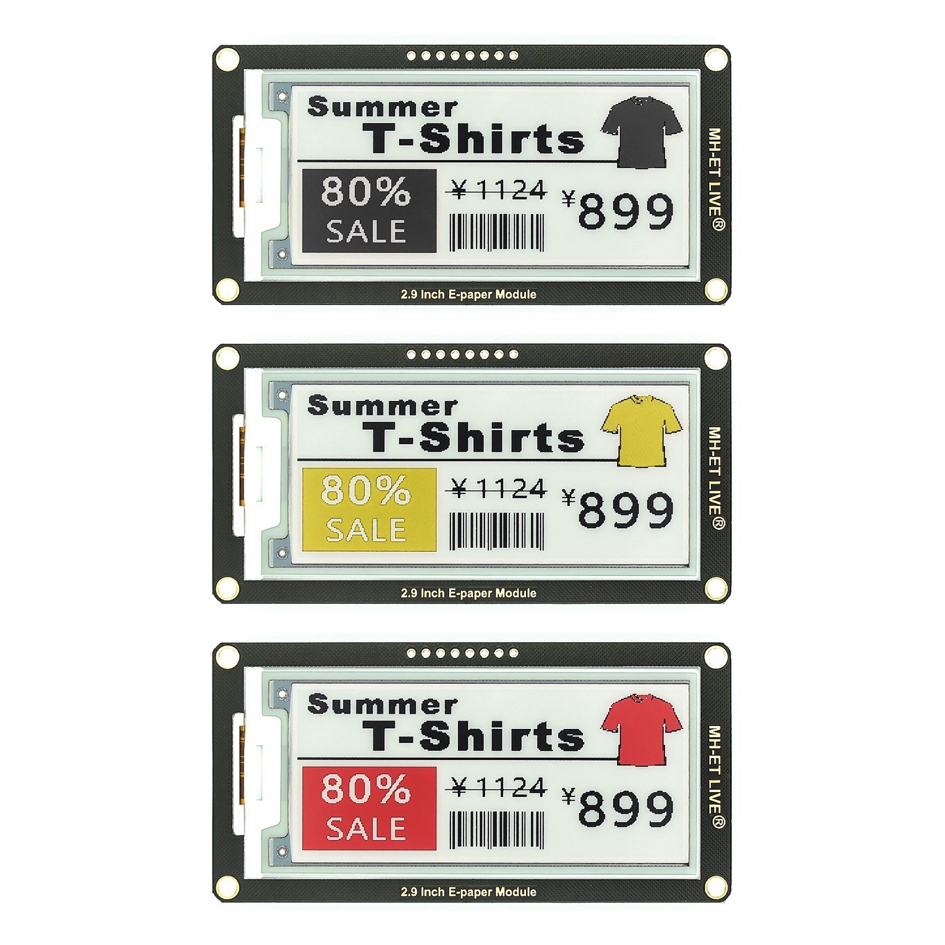 Módulo Epaper de 2,9 pulgadas, - Display Epaper 2.9 reseña y precio